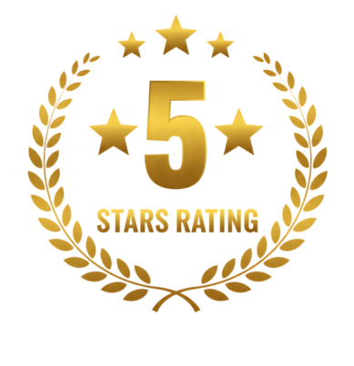 5 stars rating!